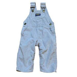 OshKosh Bgosh Grey Corduroy Baby Overalls Size 6-9 Months‎